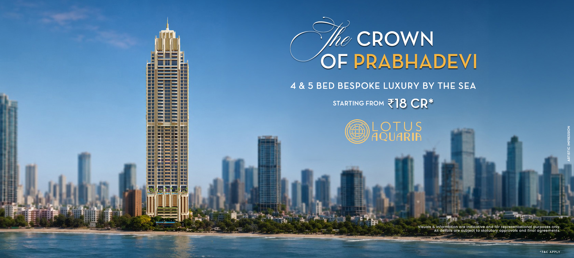Lotus Aquaria, Prabhadevi - artistic impression, day